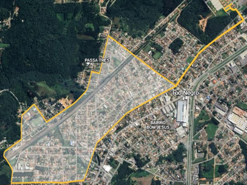 Percurso 10 km 5º de Tanks Run