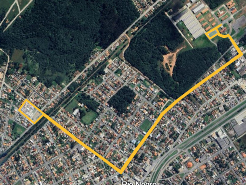 Percurso 5 km 5º de Tanks Run